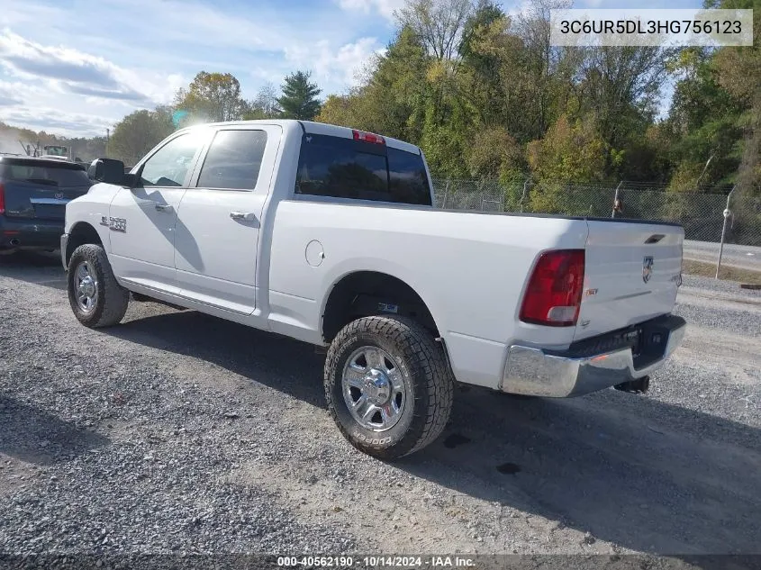 2017 Ram 2500 Slt 4X4 6'4 Box VIN: 3C6UR5DL3HG756123 Lot: 40562190