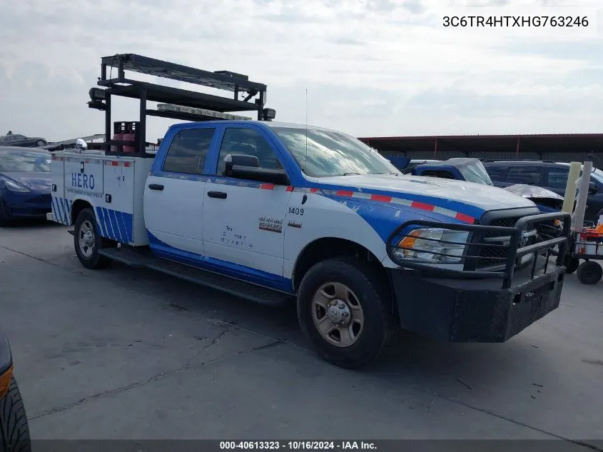 2017 Ram 2500 Tradesman 4X2 8' Box VIN: 3C6TR4HTXHG763246 Lot: 40613323