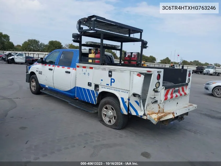 3C6TR4HTXHG763246 2017 Ram 2500 Tradesman 4X2 8' Box