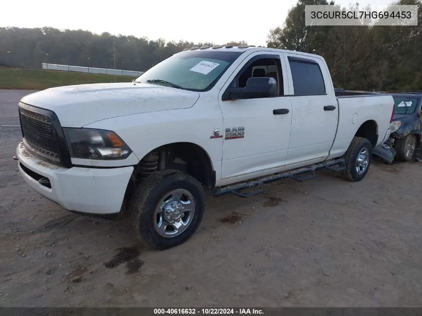 3C6UR5CL7HG694453 2017 Ram 2500 Tradesman 4X4 6'4 Box