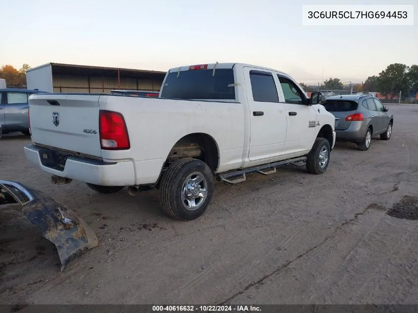 3C6UR5CL7HG694453 2017 Ram 2500 Tradesman 4X4 6'4 Box