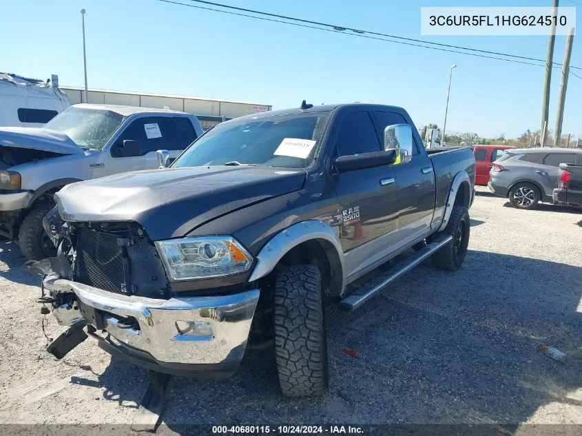 2017 Ram 2500 Laramie VIN: 3C6UR5FL1HG624510 Lot: 40680115