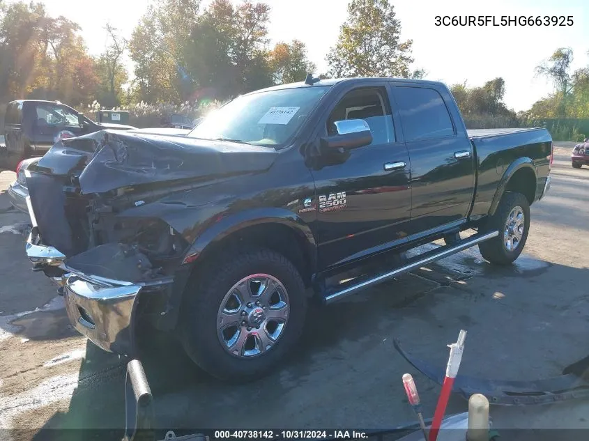 3C6UR5FL5HG663925 2017 Ram 2500 Laramie 4X4 6'4 Box