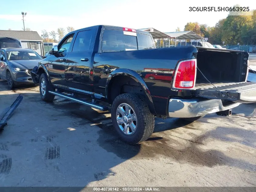 3C6UR5FL5HG663925 2017 Ram 2500 Laramie 4X4 6'4 Box