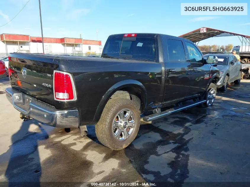 3C6UR5FL5HG663925 2017 Ram 2500 Laramie 4X4 6'4 Box