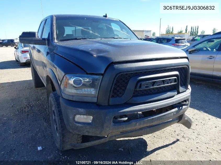 2018 Ram 2500 Powerwagon VIN: 3C6TR5EJ9JG306832 Lot: 12100721