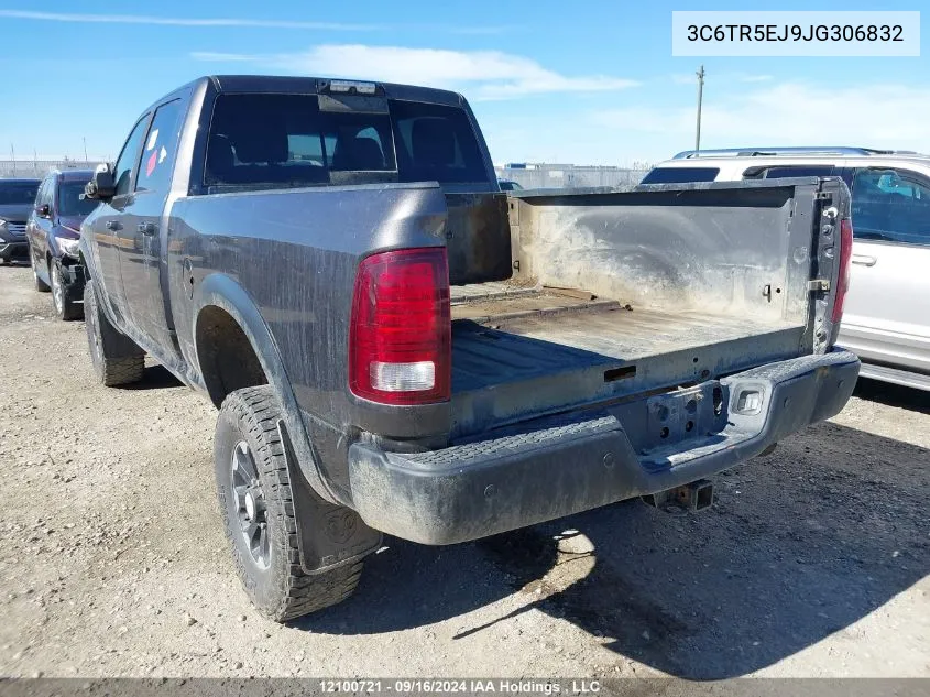 2018 Ram 2500 Powerwagon VIN: 3C6TR5EJ9JG306832 Lot: 12100721