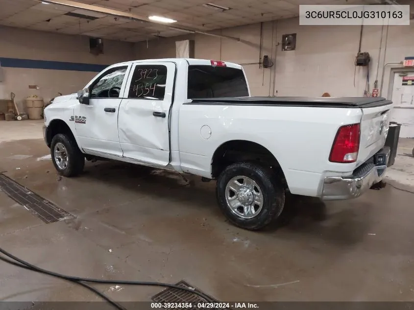 2018 Ram 2500 Tradesman 4X4 6'4 Box VIN: 3C6UR5CL0JG310163 Lot: 39234354