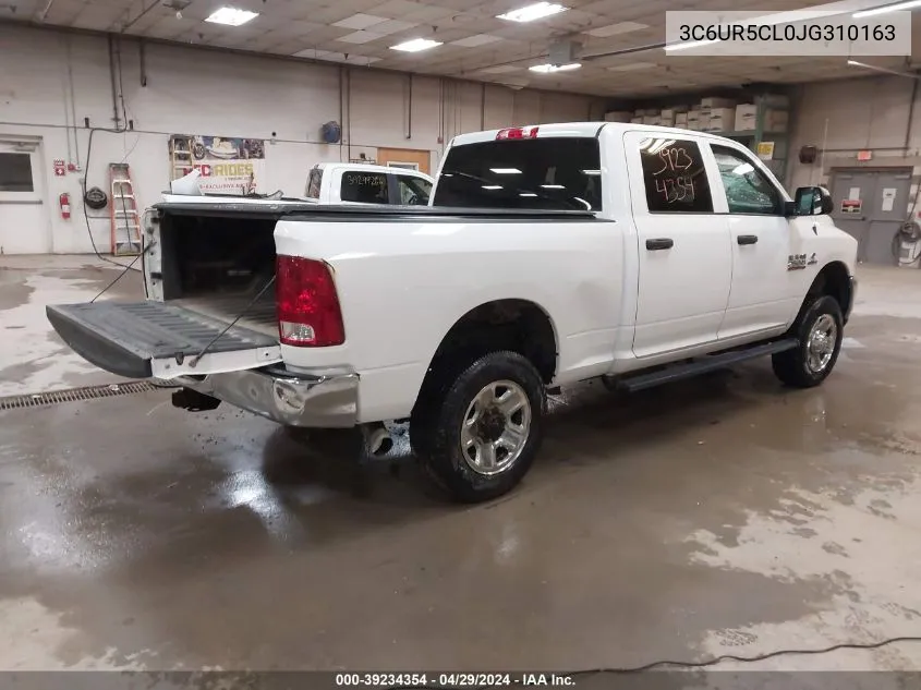 3C6UR5CL0JG310163 2018 Ram 2500 Tradesman 4X4 6'4 Box