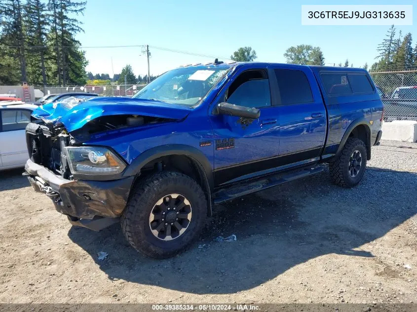 2018 Ram 2500 Power Wagon VIN: 3C6TR5EJ9JG313635 Lot: 39385334