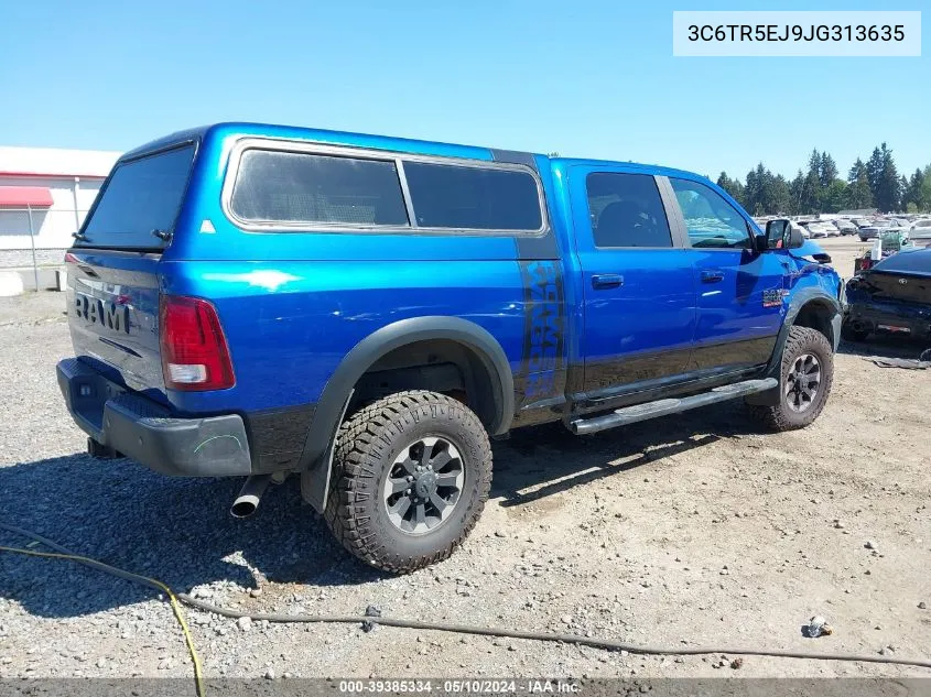 2018 Ram 2500 Power Wagon VIN: 3C6TR5EJ9JG313635 Lot: 39385334