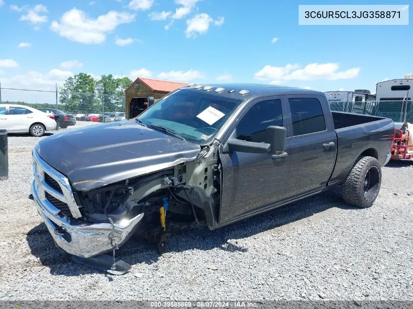 2018 Ram 2500 Tradesman 4X4 6'4 Box VIN: 3C6UR5CL3JG358871 Lot: 39585869