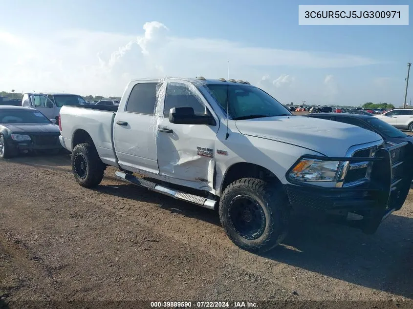 3C6UR5CJ5JG300971 2018 Ram 2500 Tradesman 4X4 6'4 Box