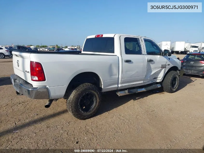 3C6UR5CJ5JG300971 2018 Ram 2500 Tradesman 4X4 6'4 Box