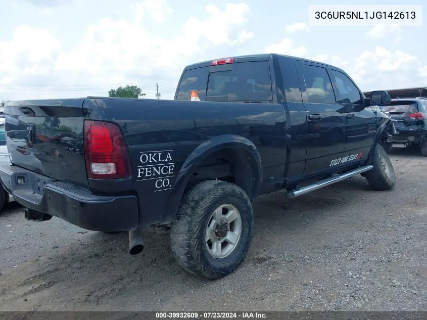 3C6UR5NL1JG142613 2018 Ram 2500 Laramie Mega Cab 4X4 6'4 Box