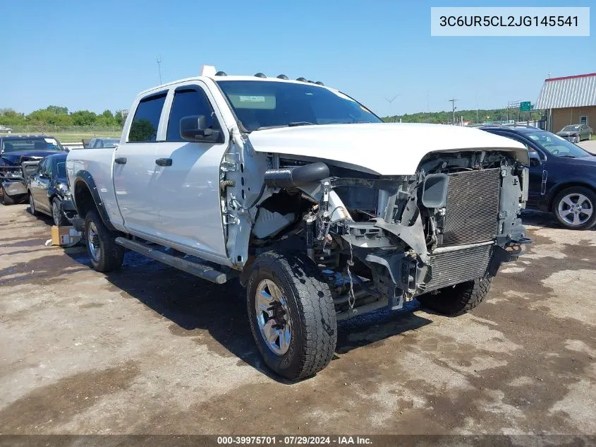 2018 Ram 2500 Tradesman 4X4 6'4 Box VIN: 3C6UR5CL2JG145541 Lot: 39975701