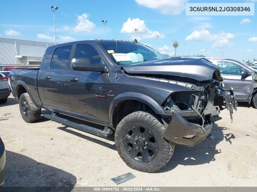 3C6UR5NL2JG308346 2018 Ram 2500 Laramie Mega Cab 4X4 6'4 Box