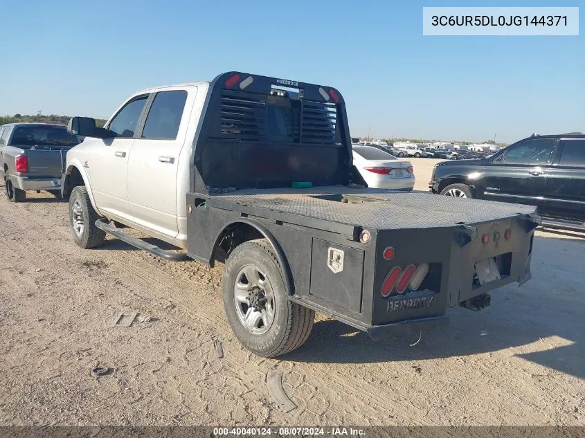 3C6UR5DL0JG144371 2018 Ram 2500 Lone Star 4X4 6'4 Box