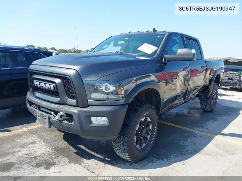 3C6TR5EJ3JG190947 2018 Ram 2500 Power Wagon 4X4 6'4 Box