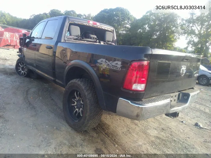 3C6UR5CL8JG303414 2018 Ram 2500 St