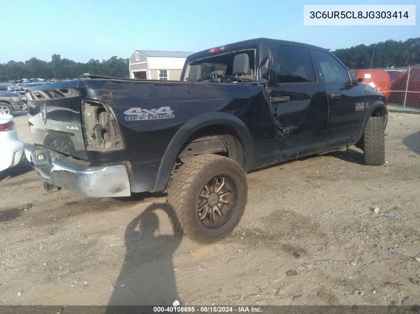 3C6UR5CL8JG303414 2018 Ram 2500 St