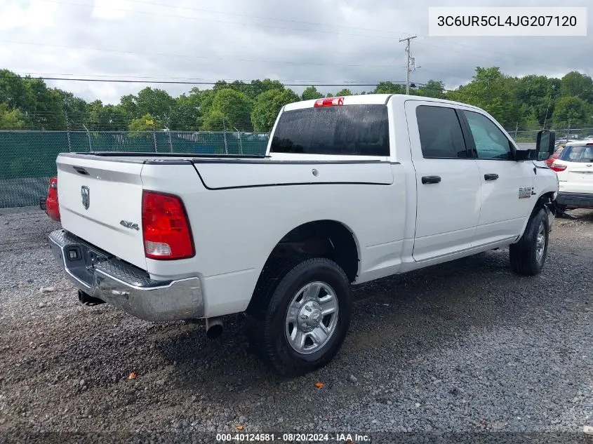 3C6UR5CL4JG207120 2018 Ram 2500 Tradesman 4X4 6'4 Box