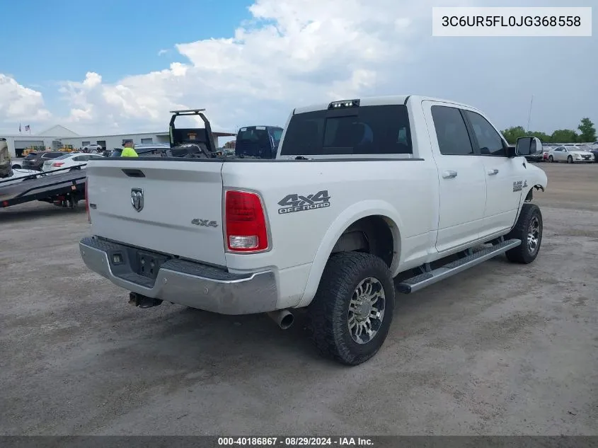 3C6UR5FL0JG368558 2018 Ram 2500 Laramie 4X4 6'4 Box