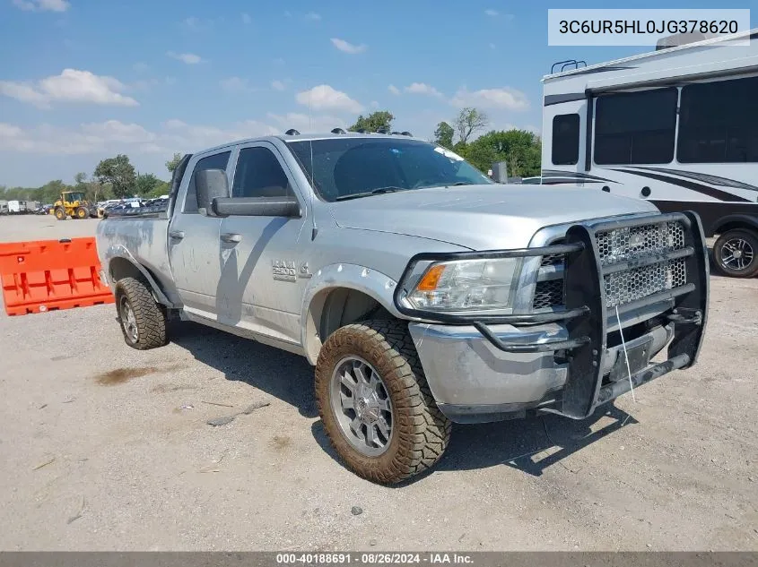 2018 Ram 2500 Tradesman 4X4 8' Box VIN: 3C6UR5HL0JG378620 Lot: 40188691