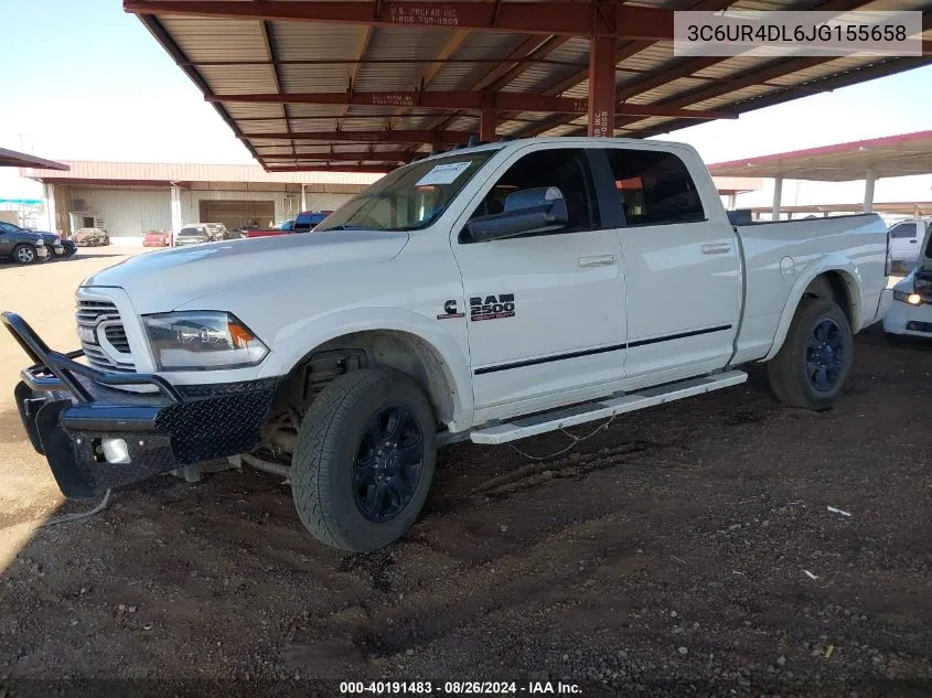 3C6UR4DL6JG155658 2018 Ram 2500 Big Horn 4X2 6'4 Box