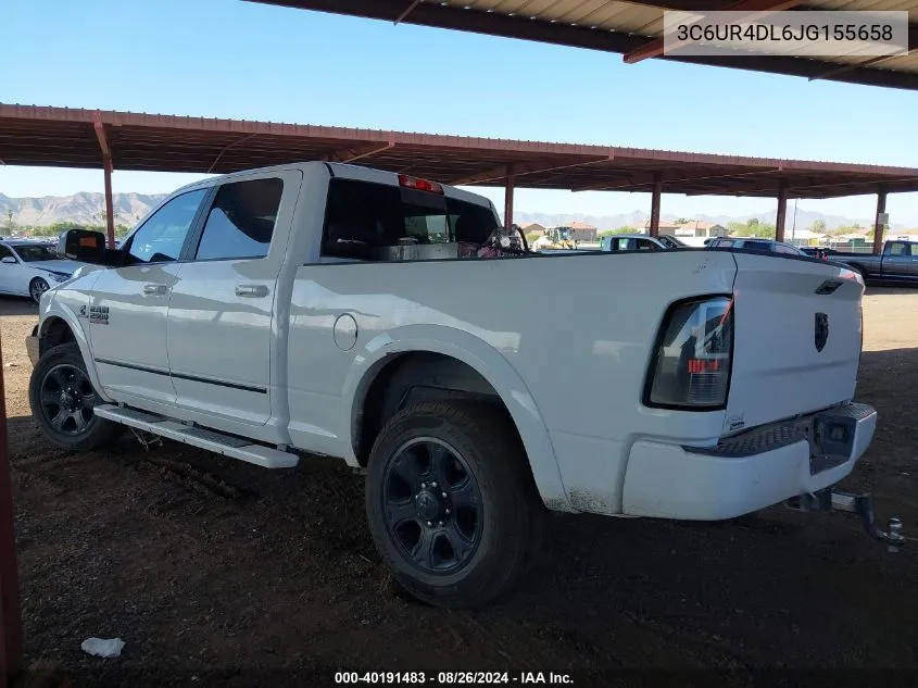 3C6UR4DL6JG155658 2018 Ram 2500 Big Horn 4X2 6'4 Box