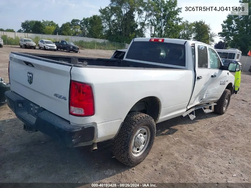 2018 Ram 2500 Tradesman 4X4 8' Box VIN: 3C6TR5HT4JG411498 Lot: 40193428