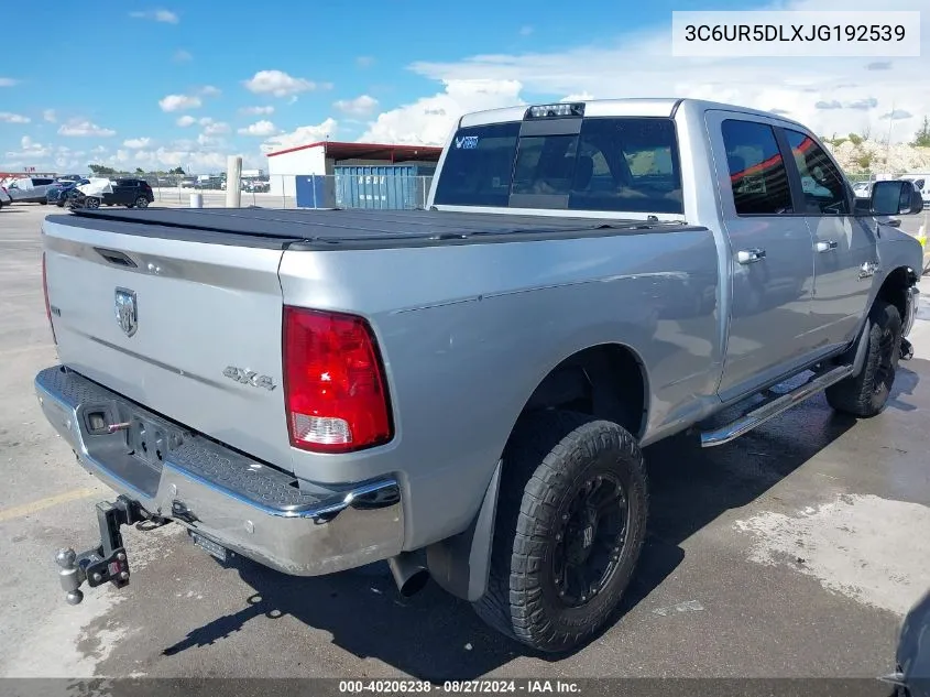 3C6UR5DLXJG192539 2018 Ram 2500 Slt 4X4 6'4 Box