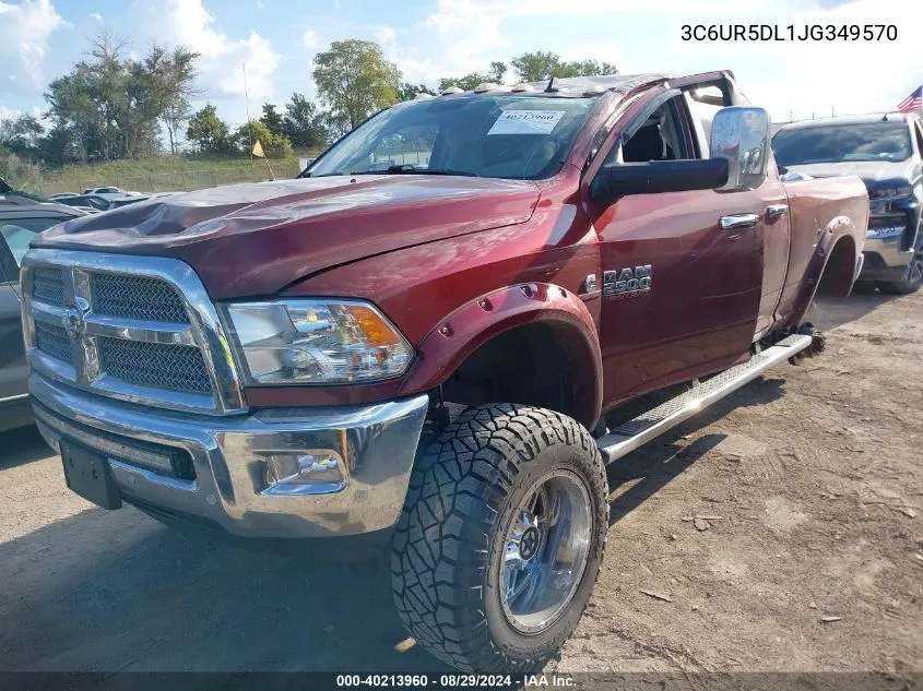 3C6UR5DL1JG349570 2018 Ram 2500 Big Horn 4X4 6'4 Box