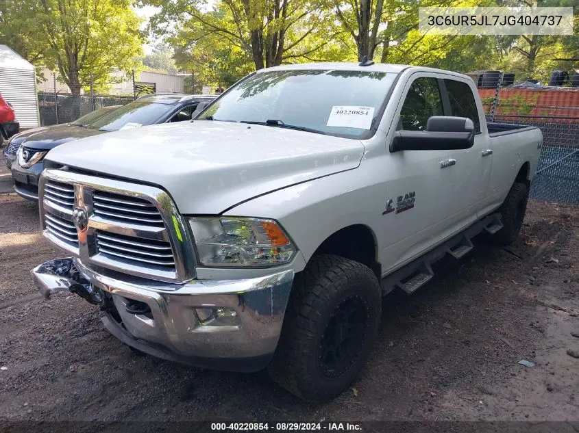 3C6UR5JL7JG404737 2018 Ram 2500 Big Horn 4X4 8' Box