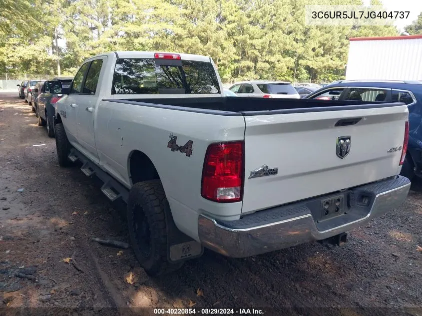 3C6UR5JL7JG404737 2018 Ram 2500 Big Horn 4X4 8' Box