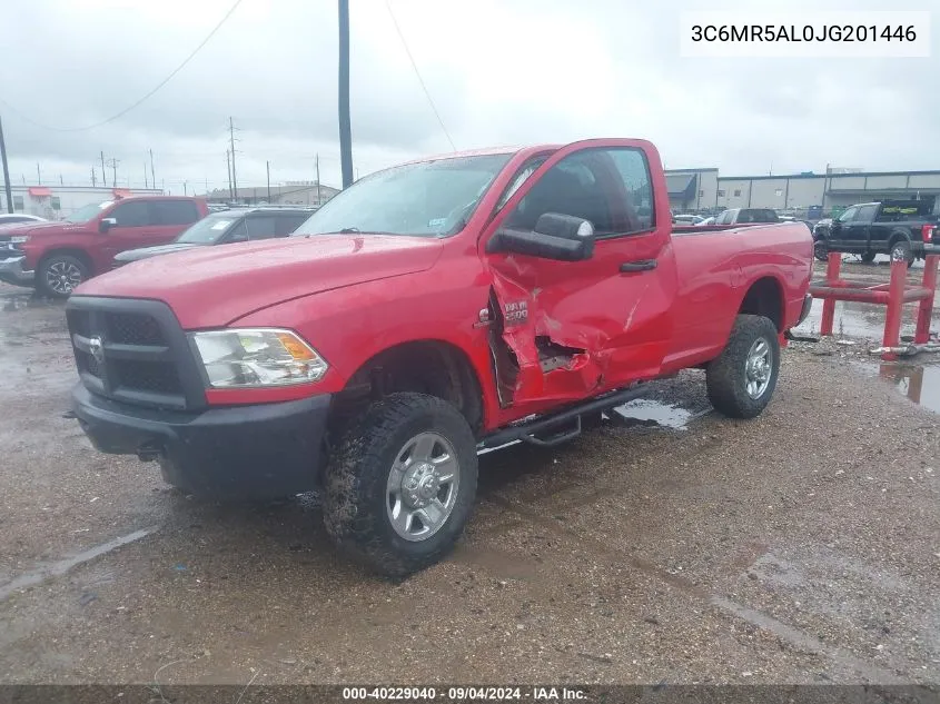 3C6MR5AL0JG201446 2018 Ram 2500 St