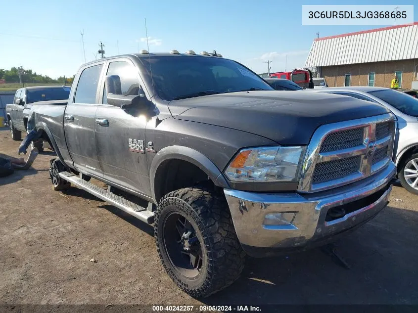 2018 Ram 2500 Slt VIN: 3C6UR5DL3JG368685 Lot: 40242257