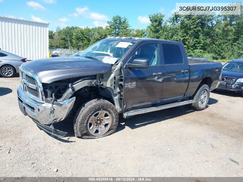 2018 Ram 2500 Tradesman 4X4 6'4 Box VIN: 3C6UR5CJ7JG395307 Lot: 40288916