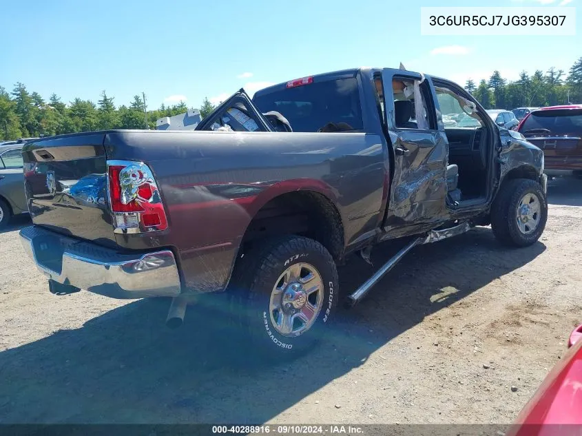 2018 Ram 2500 Tradesman 4X4 6'4 Box VIN: 3C6UR5CJ7JG395307 Lot: 40288916