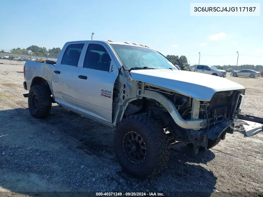 3C6UR5CJ4JG117187 2018 Ram 2500 Tradesman 4X4 6'4 Box