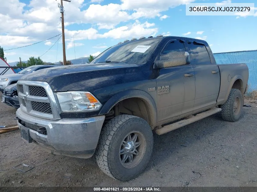 2018 Ram 2500 Tradesman 4X4 6'4 Box VIN: 3C6UR5CJXJG273279 Lot: 40401621