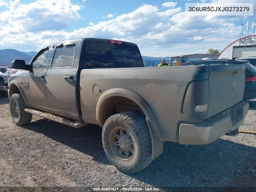 3C6UR5CJXJG273279 2018 Ram 2500 Tradesman 4X4 6'4 Box