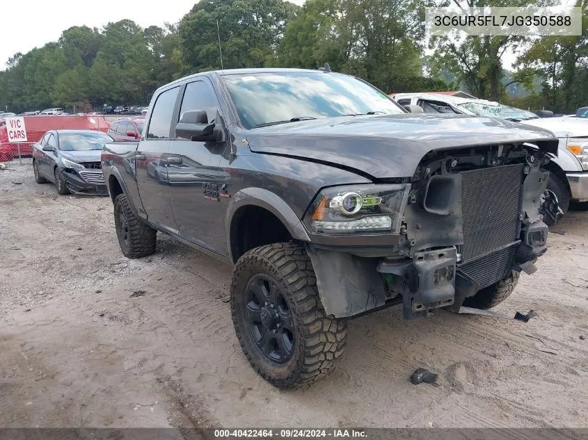 2018 Ram 2500 Laramie VIN: 3C6UR5FL7JG350588 Lot: 40422464