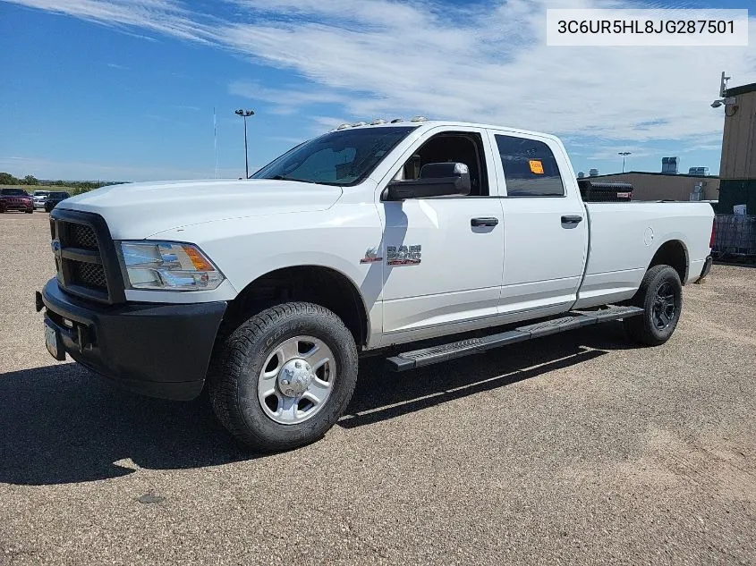 3C6UR5HL8JG287501 2018 Ram 2500 Tradesman 4X4 8' Box