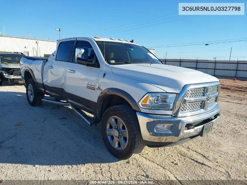 2018 Ram 2500 Laramie Mega Cab 4X4 6'4 Box VIN: 3C6UR5NL0JG327798 Lot: 40447226