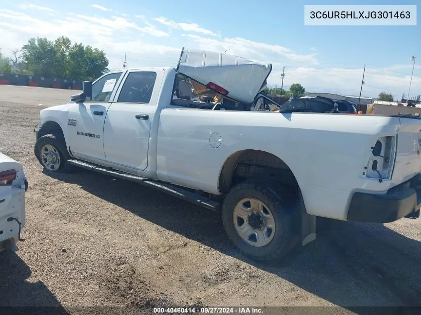 3C6UR5HLXJG301463 2018 Ram 2500 Tradesman 4X4 8' Box