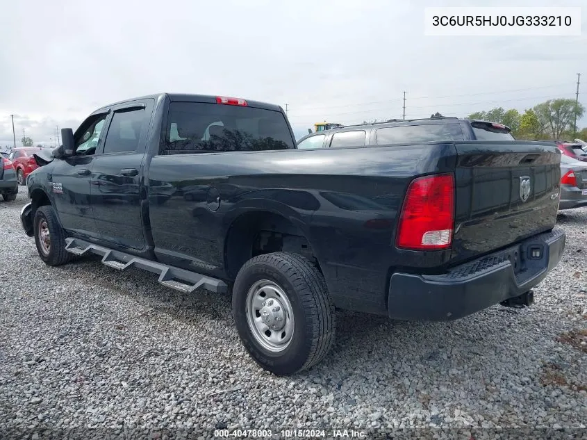 3C6UR5HJ0JG333210 2018 Ram 2500 Tradesman 4X4 8' Box