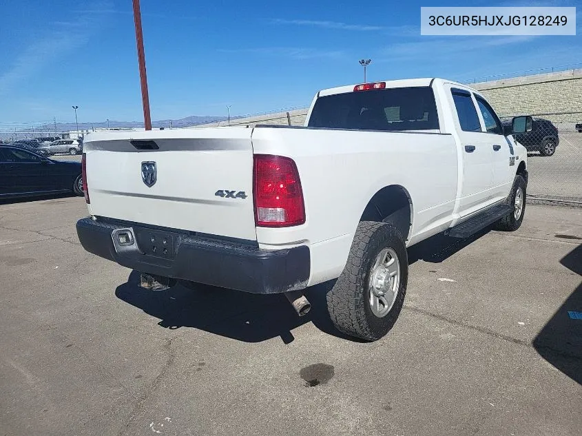 2018 Ram 2500 St VIN: 3C6UR5HJXJG128249 Lot: 40516222