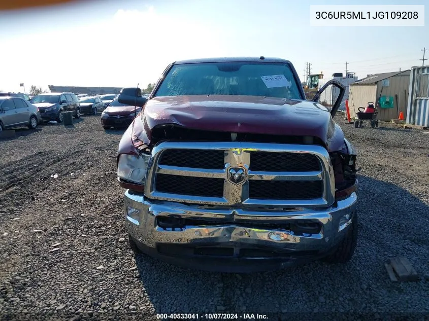 2018 Ram 2500 Slt 4X4 6'4 Box VIN: 3C6UR5ML1JG109208 Lot: 40533041