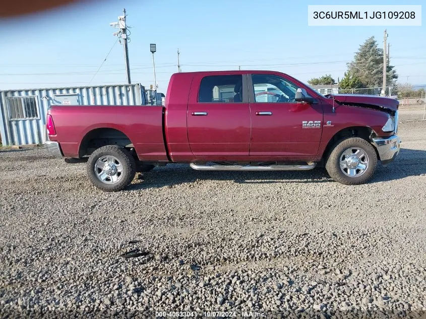 2018 Ram 2500 Slt 4X4 6'4 Box VIN: 3C6UR5ML1JG109208 Lot: 40533041